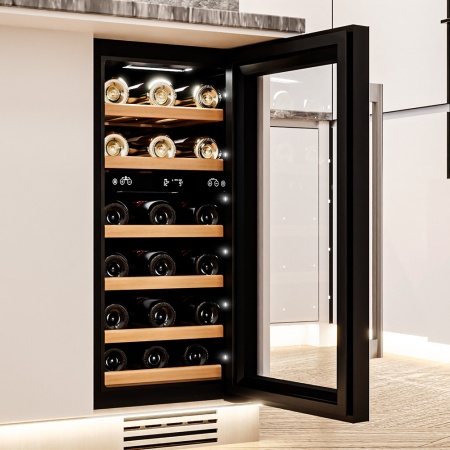 Винный шкаф Meyvel MV28-KWT2 двухзонный под столешницу